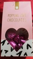Popping love chocolate