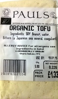 Pauls - Organic Tofu