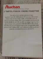 Tarte fraise creme fourttee