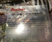 Millefeuille x4 600g