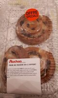 Pain aux raisins x4+1