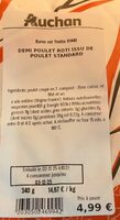 Demi poulet