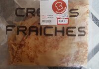 Crêpes Nature Sucrées x6