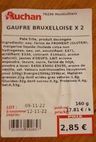 Gaufre bruxelloise