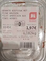 Filet américain aux fines herbes