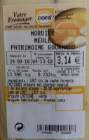 Morbier meule