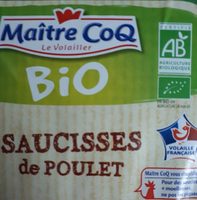 Saucisses de poulet Bio