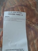 Chaussons pommes x4