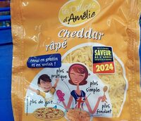 Cheddar râpé les délices d'Amélie