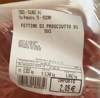 Fettina di prosciutto di Suino