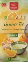 Grüner Tee - Orange-Ingwer