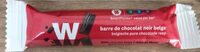 Barre de chocolat noir belge ww