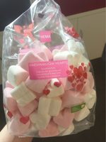 Marshmallows hearts