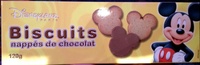 Biscuits nappés de chocolat