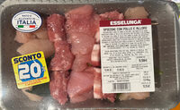 Spiedini di pollo e alloro