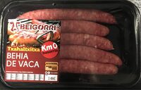 Salchichas de vaca