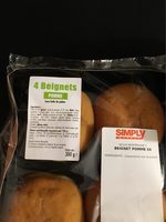 4 Beignets Pomme