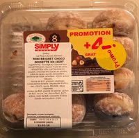 Mini beignet choco noisette