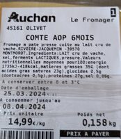 Comté Aop