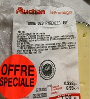Tomme des Pyrénées IGP