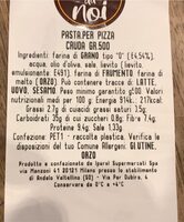 Pasta per pizza cruda