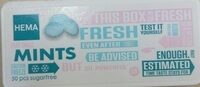 Bonbons menthe