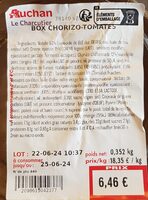 Box Chorizo-Tomates