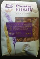 Pasta Fusilli whole grain