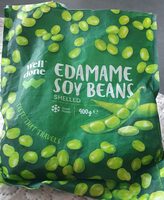 Edamame soy beans shelled quick frozen