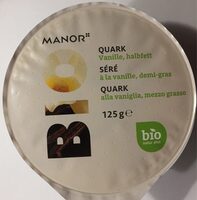 Séré à la vanille, demi-gras, bio