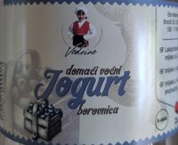 Domaći voćni jogurt borovnica