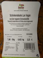 Pork Steak "Las Vegas"