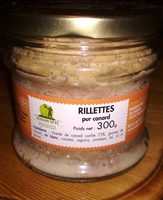 Rillettes pur canard
