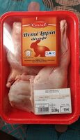 Demi Lapin découpé
