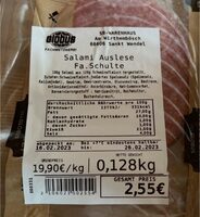 Salami Auslese Fa. Schulte