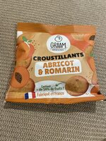 Croustillants abricot & romarin