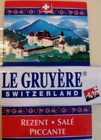 Le Gruyère AOP salé