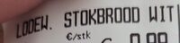 Stokbrood wit