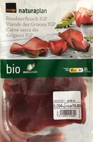 Viande des grisons IGP