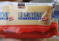 Le Gruyère Switzerland AOP mi-salé