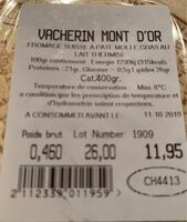 Vacherin Mont D'Or
