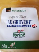 Le gruyère apéro plattli
