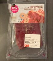 Viande des grisons