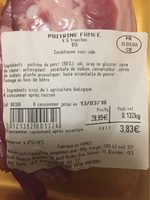 Poitrine fumée