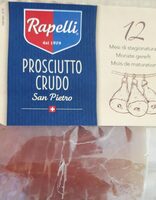 Prosciutto crudo San Pietro