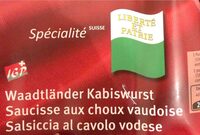 Saucisse aux choux vaudoise