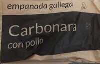 Empanada gallega carbonara con pollo