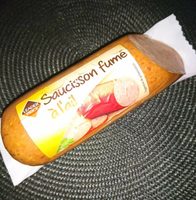 Saucisson fumé cuit à l'ail supérieur