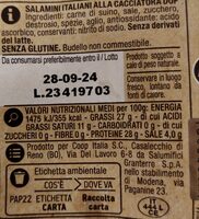 Salamini italiani alla cacciatora DOP