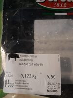 Jambon cuit extra-fin